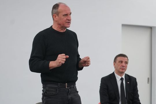 Chełm. Posłowie Kukiz i Sachajko w chełmskiej bibliotece [GALERIA ZDJĘĆ]