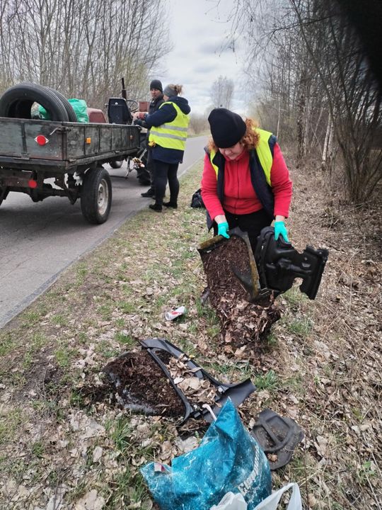 Gm. Ruda - Huta. Żalin ratuje planetę. Wzorowo posprzątali wieś [GALERIA ZDJĘĆ]