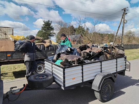 Gm. Ruda - Huta. Żalin ratuje planetę. Wzorowo posprzątali wieś [GALERIA ZDJĘĆ]