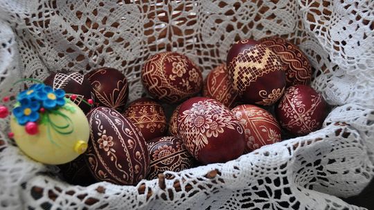 Gm. Krasnystaw. Kiermasz Wielkanocy w GCK – Siennica Nadolna [GALERIA ZDJĘĆ]