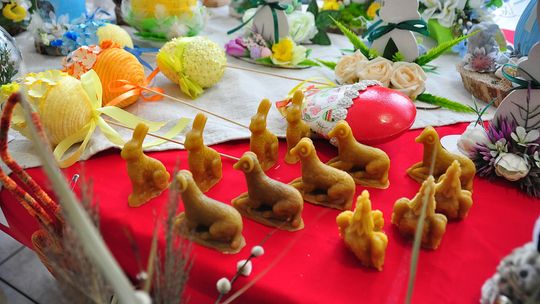 Gm. Krasnystaw. Kiermasz Wielkanocy w GCK – Siennica Nadolna [GALERIA ZDJĘĆ]