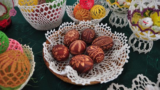 Gm. Krasnystaw. Kiermasz Wielkanocy w GCK – Siennica Nadolna [GALERIA ZDJĘĆ]