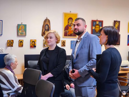 Wystawa Ikon w Bibliotece PANS w Chełmie [GALERIA ZDJĘĆ]