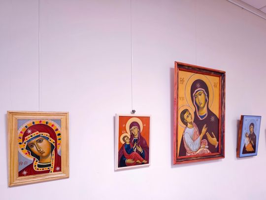 Wystawa Ikon w Bibliotece PANS w Chełmie [GALERIA ZDJĘĆ]