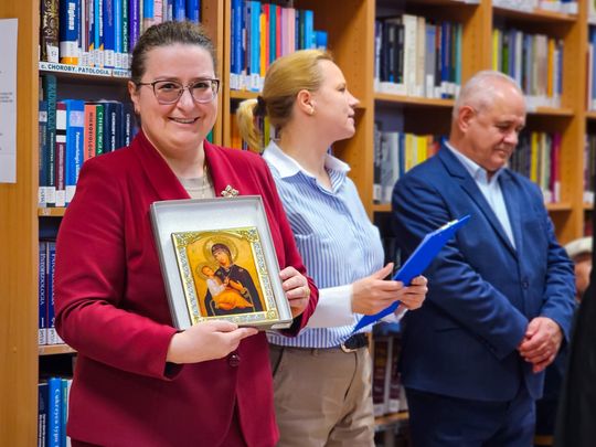 Wystawa Ikon w Bibliotece PANS w Chełmie [GALERIA ZDJĘĆ]
