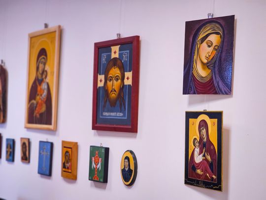Wystawa Ikon w Bibliotece PANS w Chełmie [GALERIA ZDJĘĆ]