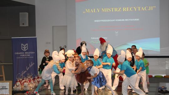 Chełm. Międzyprzedszkolny konkurs recytatorski "Mały mistrz recytacji" [GALERIA ZDJĘĆ]