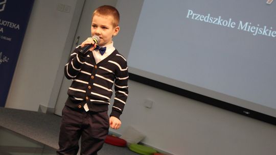 Chełm. Międzyprzedszkolny konkurs recytatorski "Mały mistrz recytacji" [GALERIA ZDJĘĆ]