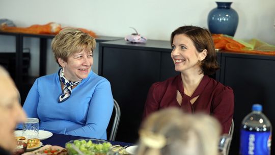 Gm. Leśniowice. Emeryci spotkali się na Misterium Wielkanocnym [GALERIA ZDJĘĆ]