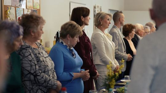 Gm. Leśniowice. Emeryci spotkali się na Misterium Wielkanocnym [GALERIA ZDJĘĆ]