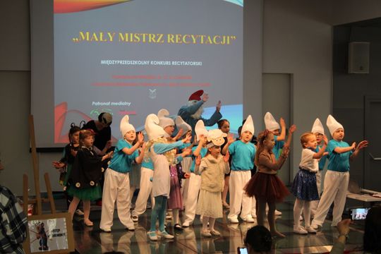 Chełm. Międzyprzedszkolny konkurs recytatorski "Mały mistrz recytacji" [GALERIA ZDJĘĆ]