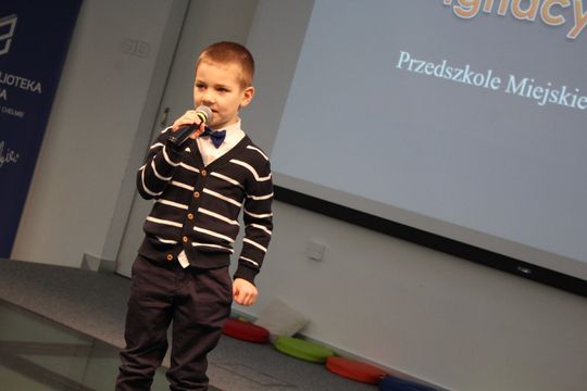 Chełm. Międzyprzedszkolny konkurs recytatorski "Mały mistrz recytacji" [GALERIA ZDJĘĆ]