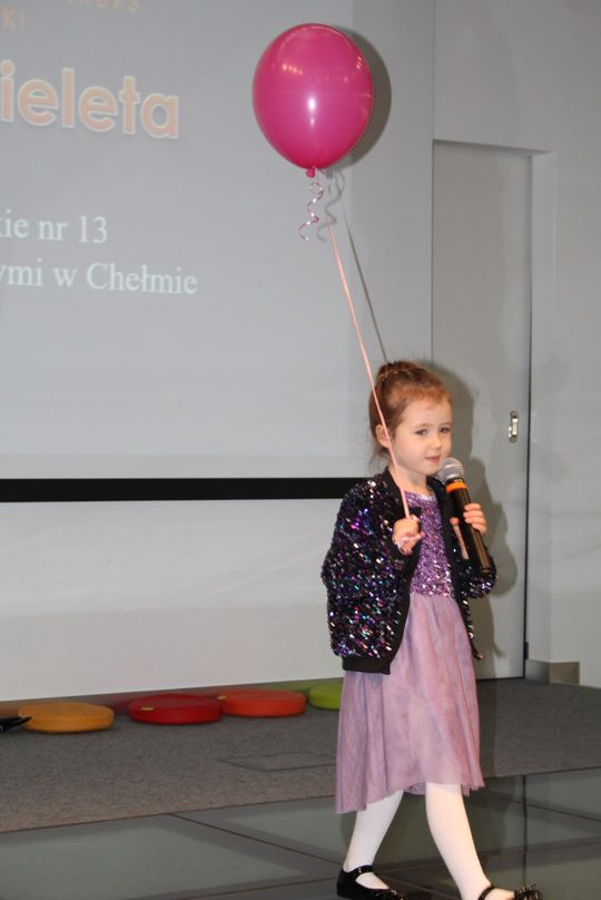 Chełm. Międzyprzedszkolny konkurs recytatorski "Mały mistrz recytacji" [GALERIA ZDJĘĆ]