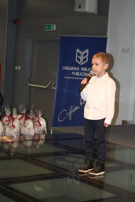 Chełm. Międzyprzedszkolny konkurs recytatorski "Mały mistrz recytacji" [GALERIA ZDJĘĆ]