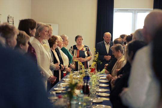 Gm. Leśniowice. Emeryci spotkali się na Misterium Wielkanocnym [GALERIA ZDJĘĆ]