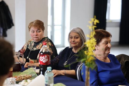 Gm. Leśniowice. Emeryci spotkali się na Misterium Wielkanocnym [GALERIA ZDJĘĆ]