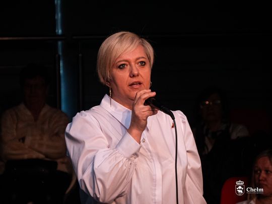 Misterium Męki Pańskiej w Chełmskiej Bibliotece Publicznej [GALERIA ZDJĘĆ]