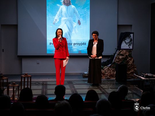 Misterium Męki Pańskiej w Chełmskiej Bibliotece Publicznej [GALERIA ZDJĘĆ]