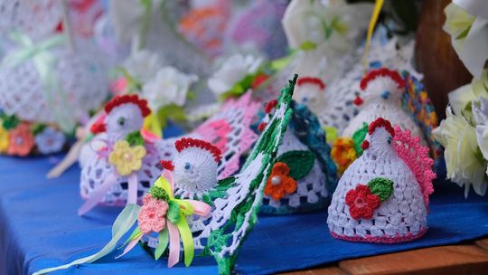 Chełm. Jarmark Wielkanocny na miejskim deptaku [GALERIA ZDJĘĆ]