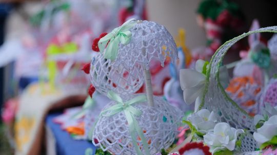 Chełm. Jarmark Wielkanocny na miejskim deptaku [GALERIA ZDJĘĆ]