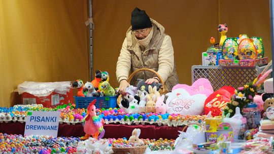 Chełm. Jarmark Wielkanocny na miejskim deptaku [GALERIA ZDJĘĆ]