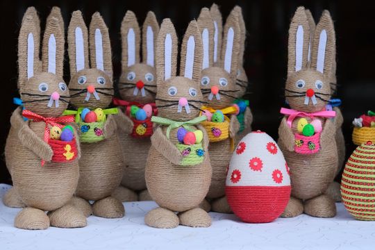 Chełm. Jarmark Wielkanocny na miejskim deptaku [GALERIA ZDJĘĆ]