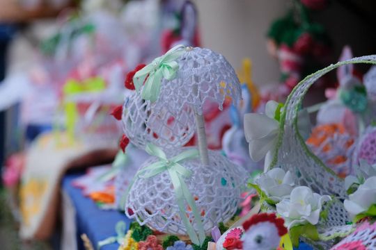 Chełm. Jarmark Wielkanocny na miejskim deptaku [GALERIA ZDJĘĆ]