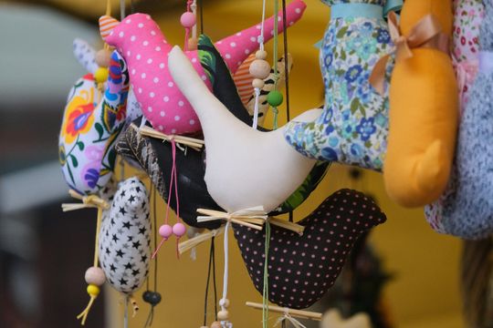 Chełm. Jarmark Wielkanocny na miejskim deptaku [GALERIA ZDJĘĆ]