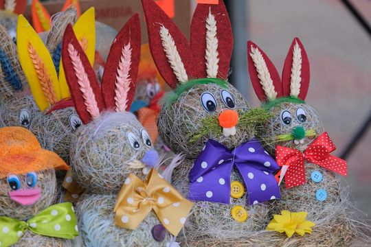 Chełm. Jarmark Wielkanocny na miejskim deptaku [GALERIA ZDJĘĆ]