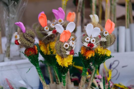 Chełm. Jarmark Wielkanocny na miejskim deptaku [GALERIA ZDJĘĆ]