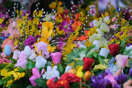 Chełm. Jarmark Wielkanocny na miejskim deptaku [GALERIA ZDJĘĆ]