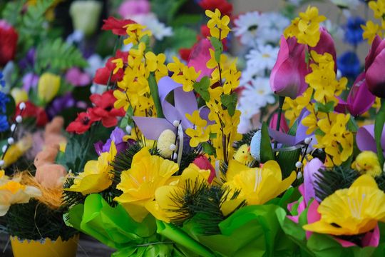 Chełm. Jarmark Wielkanocny na miejskim deptaku [GALERIA ZDJĘĆ]