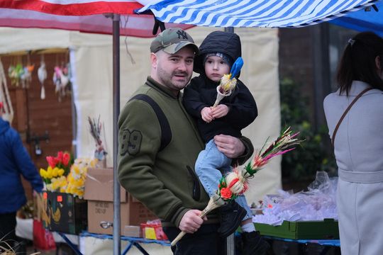 Chełm. Jarmark Wielkanocny na miejskim deptaku [GALERIA ZDJĘĆ]