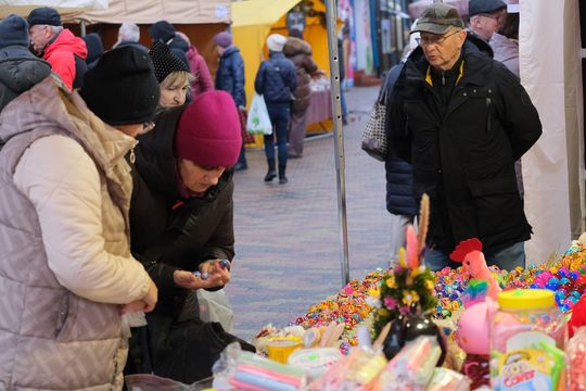 Chełm. Jarmark Wielkanocny na miejskim deptaku [GALERIA ZDJĘĆ]