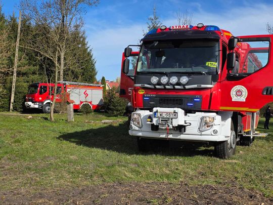 Gm. Urszulin. Pożar w Andrzejowie Osadzie. To mogło być podpalenie [ZDJĘCIA]