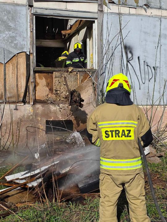 Gm. Urszulin. Pożar w Andrzejowie Osadzie. To mogło być podpalenie [ZDJĘCIA]