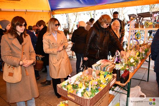 Jarmark Wielkanocny w Krasnymstawie. Konkurs rozstrzygnięty!  [GALERIA ZDJĘĆ]