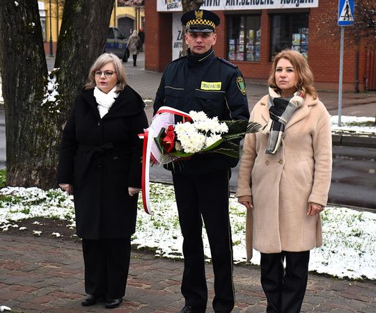 Uroczyste obchody we Włodawie 85. rocznicy Zbrodni Katyńskiej  [GALERIA ZDJĘĆ]