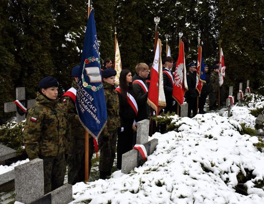Uroczyste obchody we Włodawie 85. rocznicy Zbrodni Katyńskiej  [GALERIA ZDJĘĆ]