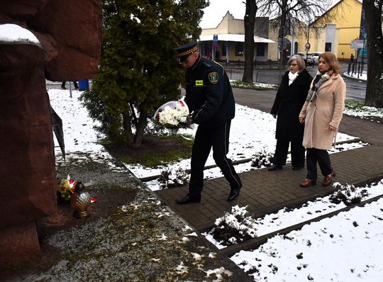 Uroczyste obchody we Włodawie 85. rocznicy Zbrodni Katyńskiej  [GALERIA ZDJĘĆ]