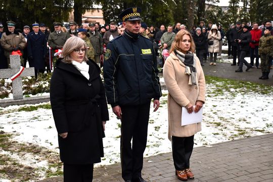 Uroczyste obchody we Włodawie 85. rocznicy Zbrodni Katyńskiej  [GALERIA ZDJĘĆ]