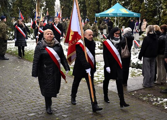 Uroczyste obchody we Włodawie 85. rocznicy Zbrodni Katyńskiej  [GALERIA ZDJĘĆ]