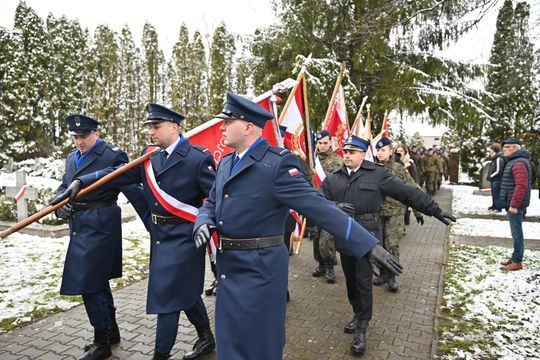 Uroczyste obchody we Włodawie 85. rocznicy Zbrodni Katyńskiej  [GALERIA ZDJĘĆ]