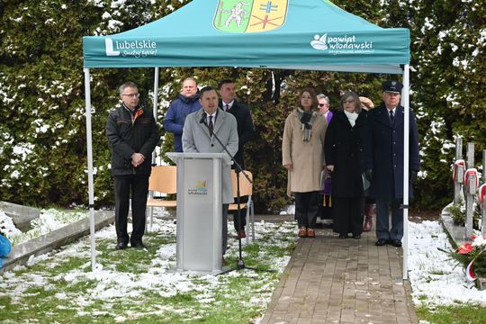 Uroczyste obchody we Włodawie 85. rocznicy Zbrodni Katyńskiej  [GALERIA ZDJĘĆ]