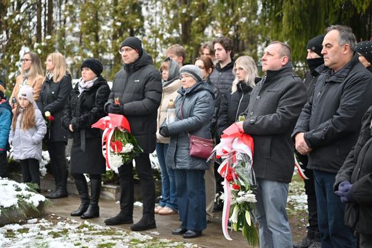 Uroczyste obchody we Włodawie 85. rocznicy Zbrodni Katyńskiej  [GALERIA ZDJĘĆ]
