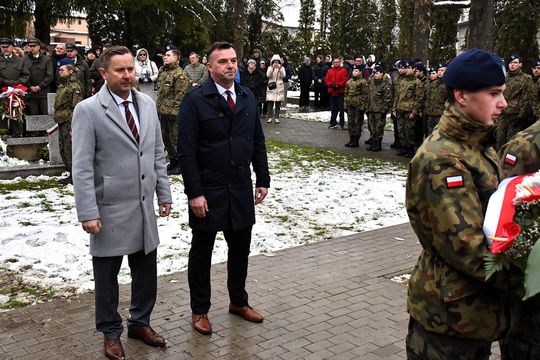 Uroczyste obchody we Włodawie 85. rocznicy Zbrodni Katyńskiej  [GALERIA ZDJĘĆ]