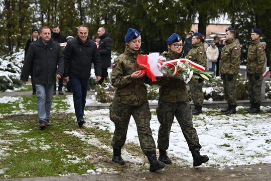 Uroczyste obchody we Włodawie 85. rocznicy Zbrodni Katyńskiej  [GALERIA ZDJĘĆ]