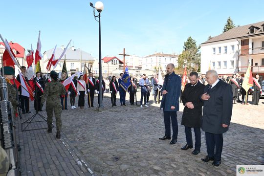 Uroczyste obchody w Krasnymstawie 85. rocznicy Zbrodni Katyńskiej  [GALERIA ZDJĘĆ]