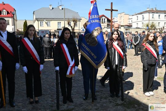 Uroczyste obchody w Krasnymstawie 85. rocznicy Zbrodni Katyńskiej  [GALERIA ZDJĘĆ]