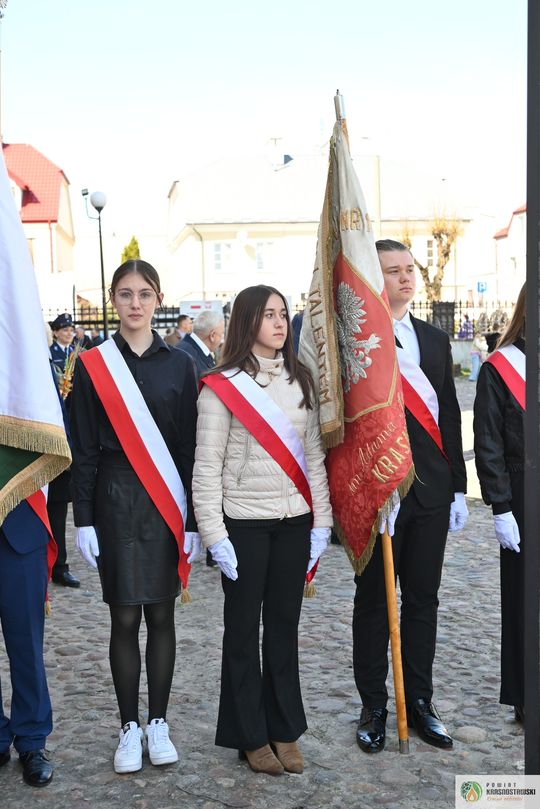 Uroczyste obchody w Krasnymstawie 85. rocznicy Zbrodni Katyńskiej  [GALERIA ZDJĘĆ]